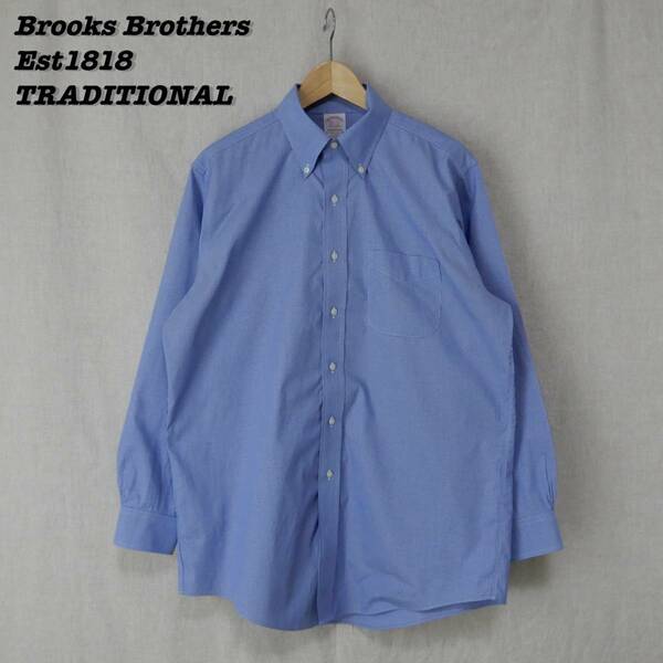 Brooks Brothers Est1818 TRADITIONAL Shirts 15 1/2-32 SHIRT23071 ブルックスブラザーズ トラディショナル ボタンダウンシャツ
