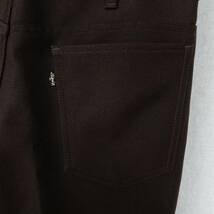 Levi's 517 STA-PREST PANTS BROWN USA 1976s W34 L32 Vintage リーバイス ステイプレスト ブーツカット 1970年代 ヴィンテージ_画像4