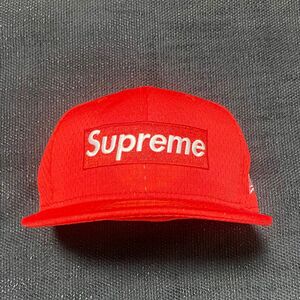 新品 Supreme x New Era　Mesh Box Logo cap