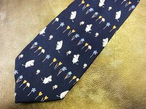 NK1501* superior article [ ultra rare / that time thing ] Moomin necktie 
