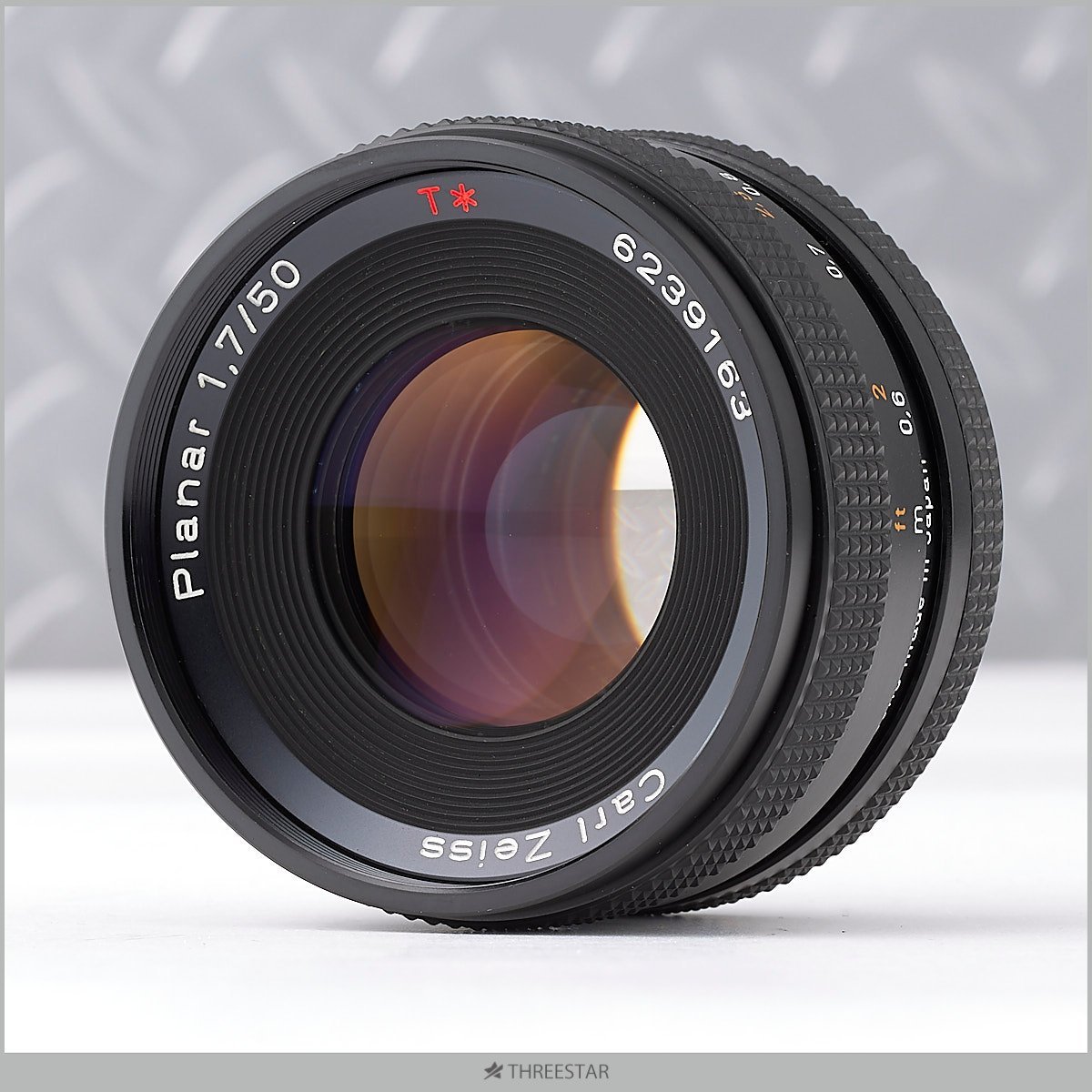☆極上美品☆CONTAX コンタックス Carl Zeiss Planar 50mm F1.7 T* AEJ