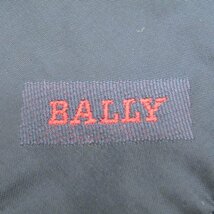 【良品】 バリー BALLY ビジネスマン大注目ブランド 格子柄 小紋柄 総柄 イタリア製 ブランド メンズ ネクタイ グレー_画像4