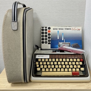 【稀少】BROTHER POTABLE TYPEWRITER JPI-391型 / タイプライター レトロの画像1