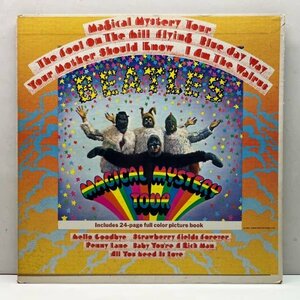 激レア MONO 初版 虹ラベル USオリジナル THE BEATLES Magical Mystery Tour ('67 Capitol) 米 モノラル 冊子・全ページあり プレイ良好！