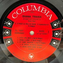 極美盤!! MONO 6eye US初期プレス DIANA TRASK 1st デビュー作品 ('61 Columbia CL 1601) ダイアナ・トラスク 米モノラル_画像3