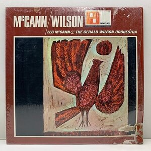 【w/ Teddy Edwards】良好盤!! MONO 深溝 USオリジナル LES McCANN / GERALD WILSON (Pacific Jazz PJ-91) 米 モノラル 初回プレス