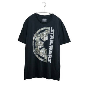 USA 古着 半袖 Tシャツ スターウォーズ STARWARS ダースベイダー ブラック 黒 メンズM BA0962