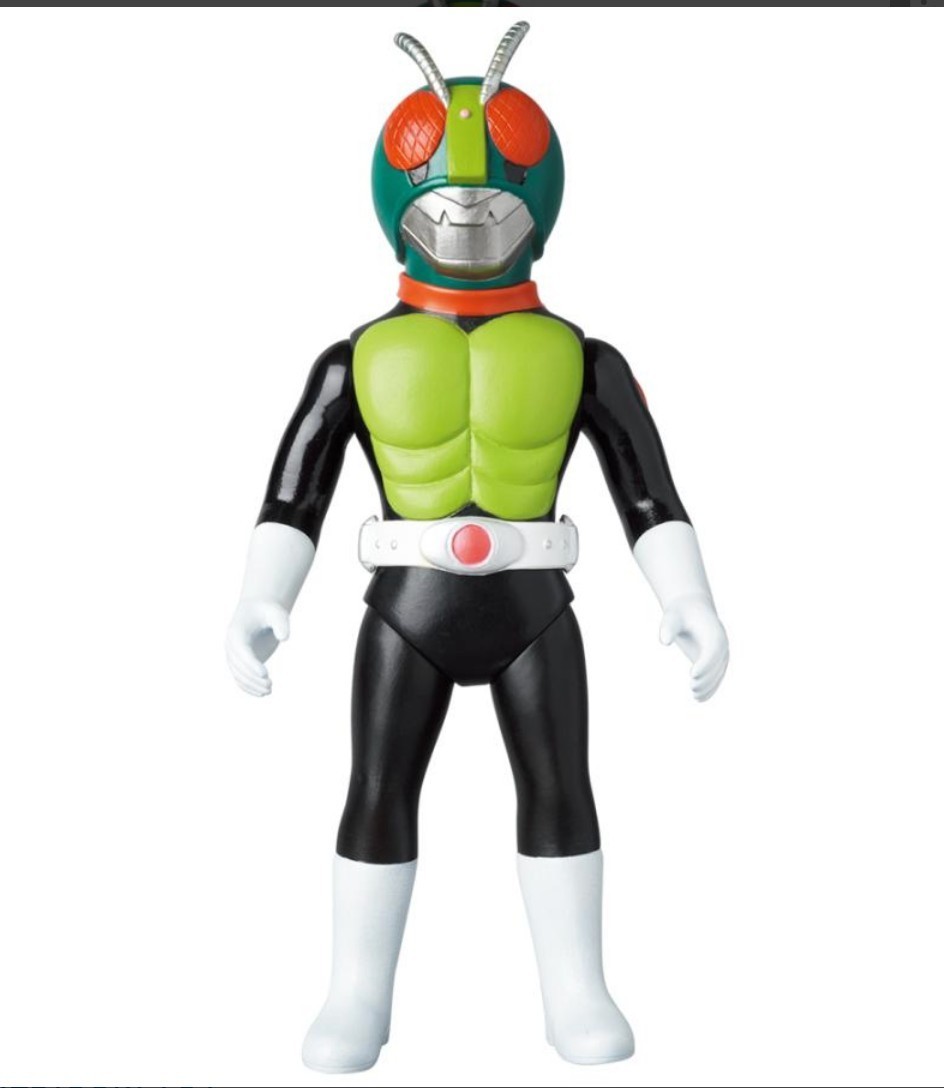 ヤフオク! -「レトロソフビコレクション」(仮面ライダー1号) (仮面