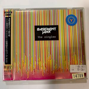 CD Basement Jaxx The Singles / ベースメント・ジャックス / Red Alert , Good Luck アルバム レンタル落