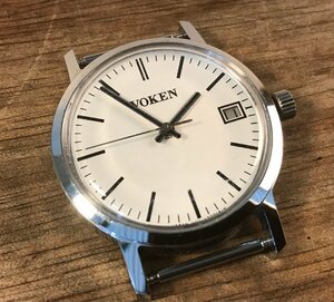 SS-316■送料無料■VOKEN 腕時計 時計 クォーツ メンズ 28g●ジャンク扱い/くATら