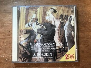 DD-9651 ■送料無料■ モデスト・ムソルグスキー PICTURES AT AN EXHIBITION ボロディン 交響曲第2番 クラシック CD 音楽 MUSIC /くKOら