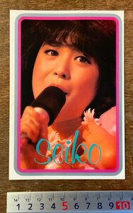 RR-2984 ■送料無料■ 松田聖子 女性 音楽 歌手 女優 アイドル 葉書 絵葉書 POSTCARD 写真 古写真 ブロマイド 印刷物/くKAら