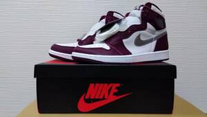 ナイキ　NIKE　エアジョーダン1　Air Jordan 1 Retro High OG　BORDEAUX　27.0cm US9　ボルドー　555088 611　未使用