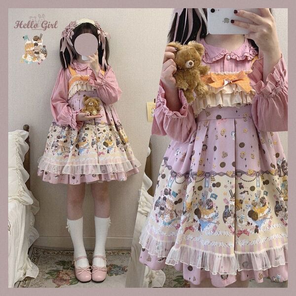【再入荷!特別価格!】★ロリータワンピース★