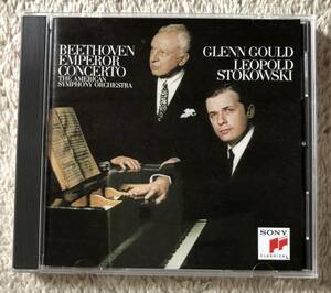 CD-May / Sony Classical / グレン・グールド、ストコフスキー・アメリカ交響楽団 / ベートーヴェン_ピアノ協奏曲 第５番 Op.73「皇帝」