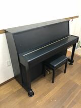 ★KAWAI ピアノ NF-15アップライト　カワイアップライトピアノ　アコースティックピアノ NF-15 Noir 艶消し・弱音装置付き★shioc_画像2