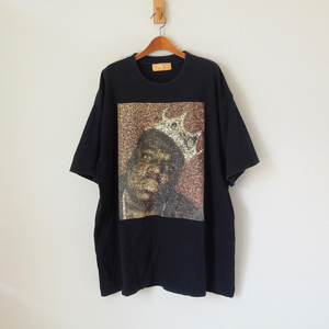 PRODUCT プロダクト NOTORIUS B.I.G ビギー Tシャツ 日本製 黒 XXL （w-1134）