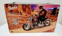 ビンテージ Harley Davidson ハーレーダビッドソン Barbie バービー人形 バイクレプリカ MATTEL レア希少品 未使用長期保管品_画像2