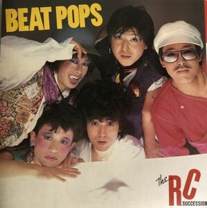  beautiful record RCsakseshon- BEAT POPS / L28N1003 / 1982 year / poster attaching / JPN