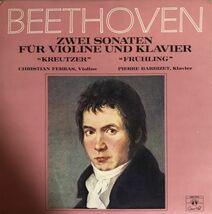 Beethoven - Christian Ferras, Pierre Barbizet / ヴァイオリン・ソナタ / クロイツェル / 春 / SMS-2702 / JPN_画像1
