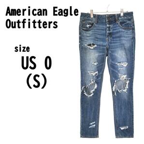 【S(US 0)】American Eagle Outfitters ジーンズ