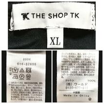 【XL】THE SHOP TK ザショップティーケー メンズ 黒無地 Tシャツ_画像8