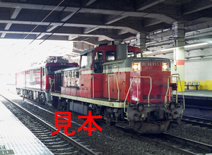 鉄道写真、645ネガデータ、166578180009、DE10-1553＋EH500-79甲種輸送、JR武蔵野線、新秋津駅、2012.07.19、（4591×3362）