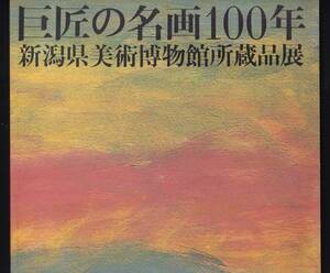 美術展　　巨匠の名画100年　　新潟県美術博物館所蔵品展 埼玉県立近代美術館　　　1987