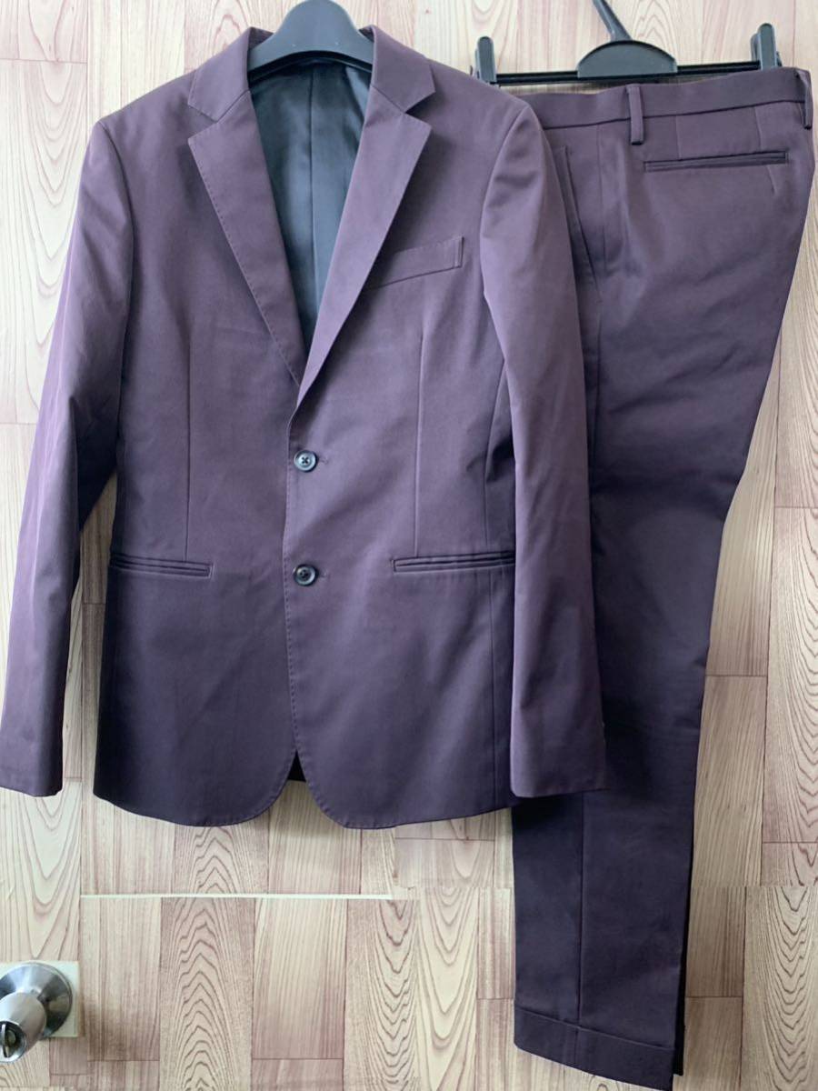 フラワーB ブルーグレイ 【美品】 jun hashimoto セットアップスーツ