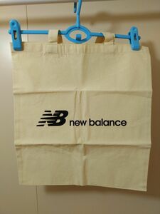 非売品 未使用 new balance/ニューバランス キャンバストートバッグ エコバッグ