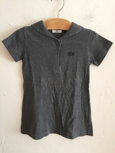 [ free shipping ] used COMME CA DU MODE Comme Ca Du Mode short sleeves shirt size 100