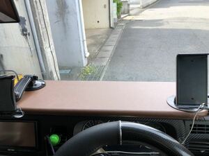 運転席レザー張りフロントテーブル　サイズL アトレー