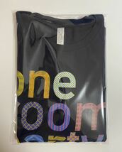 USED/1度着用★back number★ファンクラブ FC限定ライブ one room party vol.3【ロゴTシャツ/ネイビー紺(XS)】レディースS ツアー ユーモア_画像6