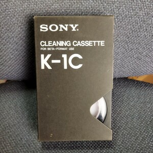 SONY Beta cleaning cassette K-1C no check 