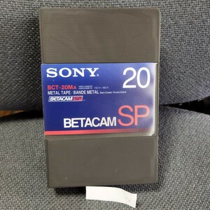 SONY BETACAM SP BCT-20MA ビデオテープ中古 ソニー　管理番号12