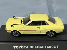 エブロ製　　トヨタ　セリカ 1600 GT イエロー　　　　　　　1/43_画像3