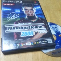 PS2【WORLD SOCCER Winning Eleven 2008】コナミ　送料無料、返金保証　プレイステーション2ソフト　発送前に動作確認をします_画像1