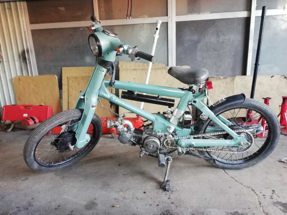 青森発 自転車カブ BMX風 70CCボアアップ