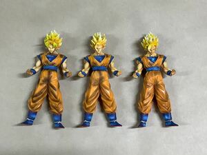 中古品 セット ドラゴンボール ハイスペックカラーリング 超彩色 フィギュア スーパーサイヤ人 超サイヤ人 孫悟空 孫悟飯