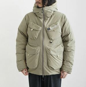 美品　コムフィアウトドアガーメント COMFY OUTDOOR GARMENT ユニセックス アウター 防寒 キャンプ アウトドア　ダウン　ロング　登山