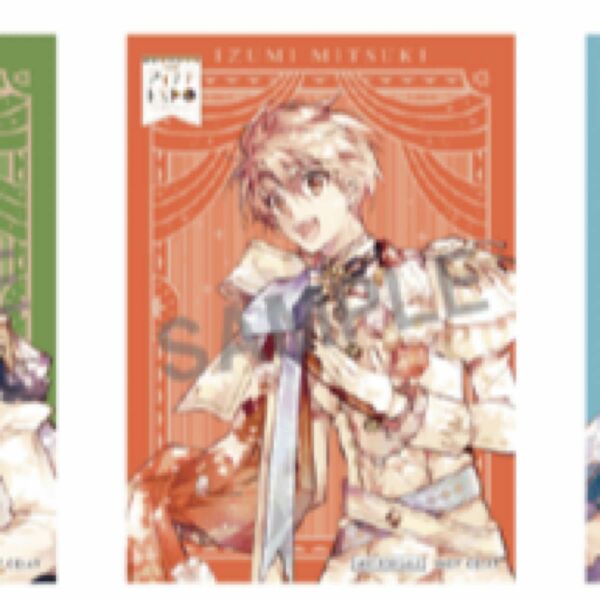 IDOLiSH7 アイナナ　エクスポ　購入特典　ホログラムステッカー　和泉　三月　アニメイト非売品ポストカード　ウエハースカード