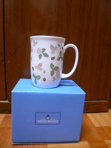 ☆WEDGWOOD ワイルドストロベリー　ビーカーマグカップ　Wild Strawberry BONE CHINA未使用・保管品　②_画像1