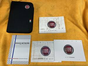 [ manual 5 point set Fiat 500 Fiat 500C owner manual original case audio owner manual 500C supplementation version 2010 year ( Heisei era 22 year )3 month ]