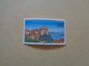 ドイツ切手　1988年　メーアスブルク1000年 メーアスブルクの眺め　　60