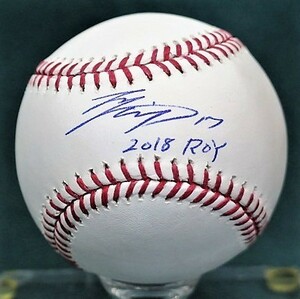 [MS] large . sho flat autograph autograph 17+2018 year new person . winning memory [2018 ROY] writing entering MLB official ball!Topps WBC