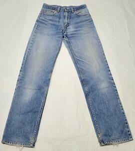 90s USA製 levi's 510 ヒゲ落ち w29 90年代 アメリカ製 アメリカ古着 525 ビンテージジーンズ