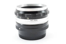 【珍品 チックマーク】 NIKON Nippon Kogaku NIKKOR-S AUTO 5cm F2 チックマーク ニコン #4181_画像9