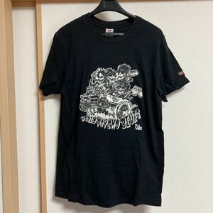 【美品】THEE MICHELLE GUN ELEPHANT×Levi’s ミッシェルガンエレファント×リーバイス WORLD PSYCHO BLUES TOUR 1998 Tシャツ 黒 Mサイズ