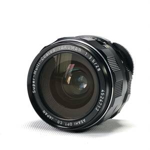 【整備済み】 ASAHI PENTAX Super Multi Coated Takumar 28mm F3.5 ペンタックス M42マウント 良品 ② ヱOA4b