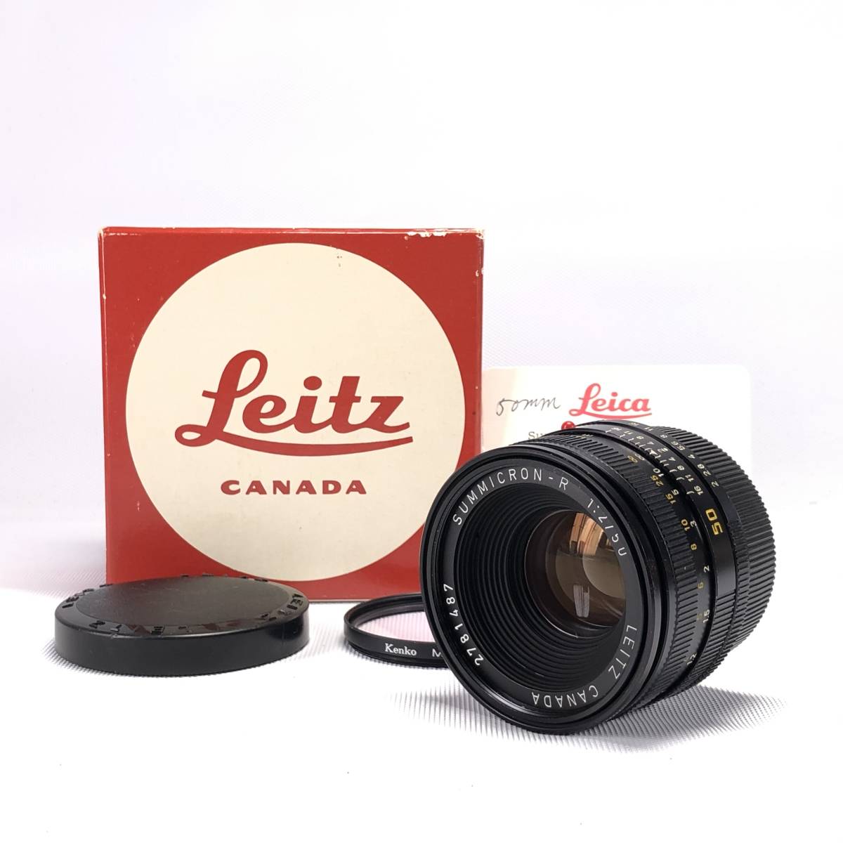 ヤフオク! -「ライカ r ズミクロン 50mm f2」の落札相場・落札価格